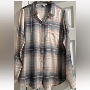 LUCKY BRAND Bungalow Plaid Flannel Shirt